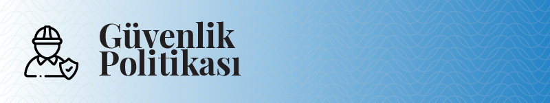 ITT Logistics Güvenlik Politikası